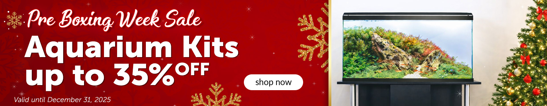 Aquarium Kit Deals up to 35% off 