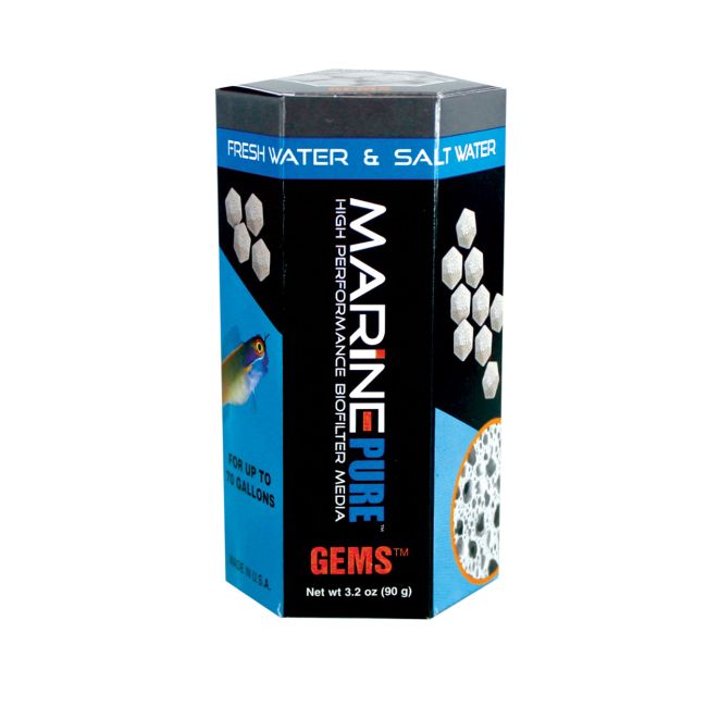 MARINE PURE CRYSTAL PREMIUM & ESSENCE ×2 MarinePure Biofilter Media - Gems - 90 g | Big Al's