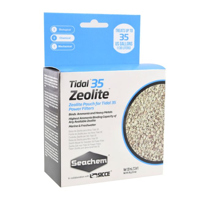 Seachem Tidal 35 Zeolite - 120 ml (Bagged) | Big Al's