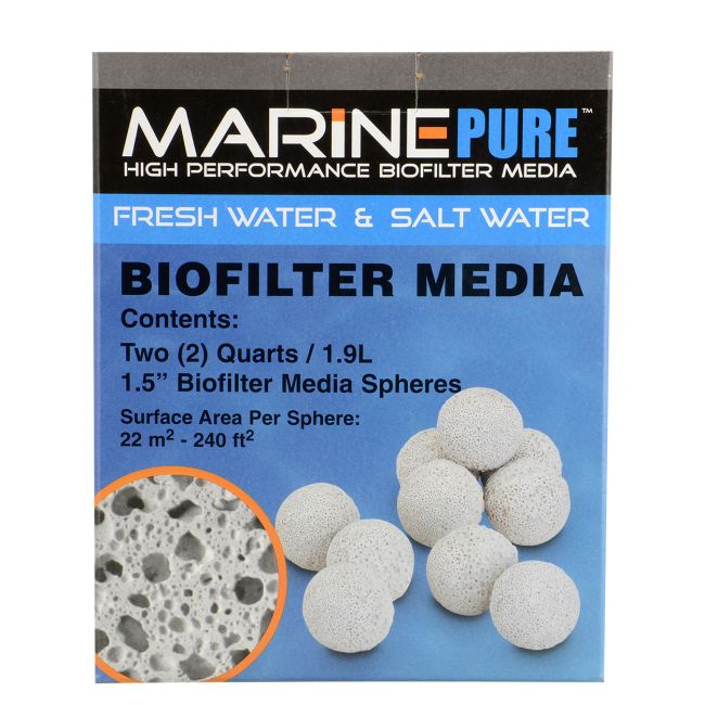 MarinePure Biofilter Media Spheres - 1.5
