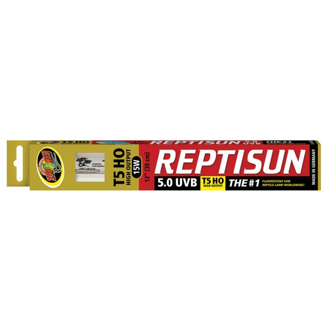 Zoo Med ReptiSun 5.0 T5-HO UVB Fluorescent Lamp - 15 W - 12