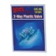 Lee's 2-Way Plastic Valve - 2 pk