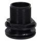 Lifegard Aquatics Standard Threaded Bulkhead - 1