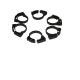 Two Little Fishies Ratchet Clip Plastic Hose Clamp Set - 3/4