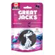 Great Jack's Grain-Free Soft Liver Dog Training Treats - Real Liver Recipe - 56 g