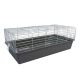 Animal Treasures Rabbit Cage - Grey