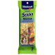 Vitakraft Sunseed Inc. Crunch Sticks - Popped Grains & Wild Berry Glazed Variety Pack Treat - 3 oz
