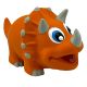 PetSport Jumbo Triceratops Dog Toy - 12