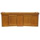 Seapora Monarch Cabinet Stand - Oak - 72