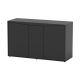 Aquatlantis Volga 240 Cabinet - Black Matte Finish - 48