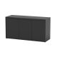 Aquatlantis Volga 450 Cabinet - Black Matte Finish - 60