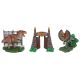 Penn Plax Jurassic Park 3-piece Aquarium Ornament Bundle
