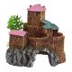 Underwater Treasures Castle with Plant