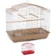 Prevue Hendryx Cockatiel Flight Bird Cage - Red / Tan - Multipack - 26