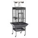 Prevue Hendryx Wrought Iron Select Bird Cage with Playtop - Black - 18