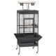 Prevue Hendryx Wrought Iron Select Bird Cage with Playtop - Black - 24