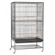 Prevue Hendryx Wrought Iron Flight Cage with Stand - Black - 31