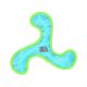 Tuffy Boomerang Dog Toy - Blue/Green