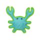 Tuffy Crab Dog Toy - Blue/Green