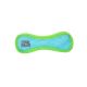 Tuffy Jr. Bone Dog Toy - Blue/Green