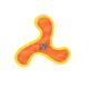 Tuffy Jr. Boomerang Dog Toy - Orange/Yellow