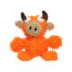 Tuffy Microfiber Ball - Bull - Orange