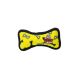 Tuffy Jr. Bone Dog Toy - Yellow Bone