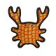 Tuffy Crag Dog Toy - Orange