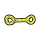 Tuffy Ultimate Tug-O-War Dog Toy - Yellow Bone