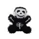 Tuffy Microfiber Ball Dog Toy - Skeleton