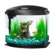 Aqueon LED MiniBow SmartClean 5 - Black - 5 gal
