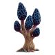 Underwater Treasures Blue Bud Tree