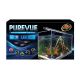 Zoo Med Purevue Rimless Aquarium w/ LED Light - 12 Gal