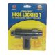 Coralife Turbo-Twist Hose Locking T Connectors With Hose Barb
