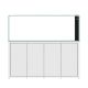 Cade S3 1800 Peninsula  Aquarium - 228g - White