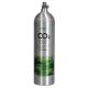 Ista CO2 Aluminum Cylinder - 3L - Face Up