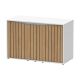 Aquatlantis Splendid Ultra 120W Stand - White/Oak