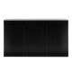 UNS Jet Black Aquarium Stand - 150U - 59x24
