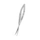 UNS Curved Spring Scissors - 17cm - Silver