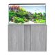 Seapora Elegance Crystal Aquarium Kit - Ash Grey - 64 gal